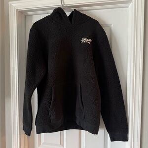 Ghost Black Sherpa Hoodie
